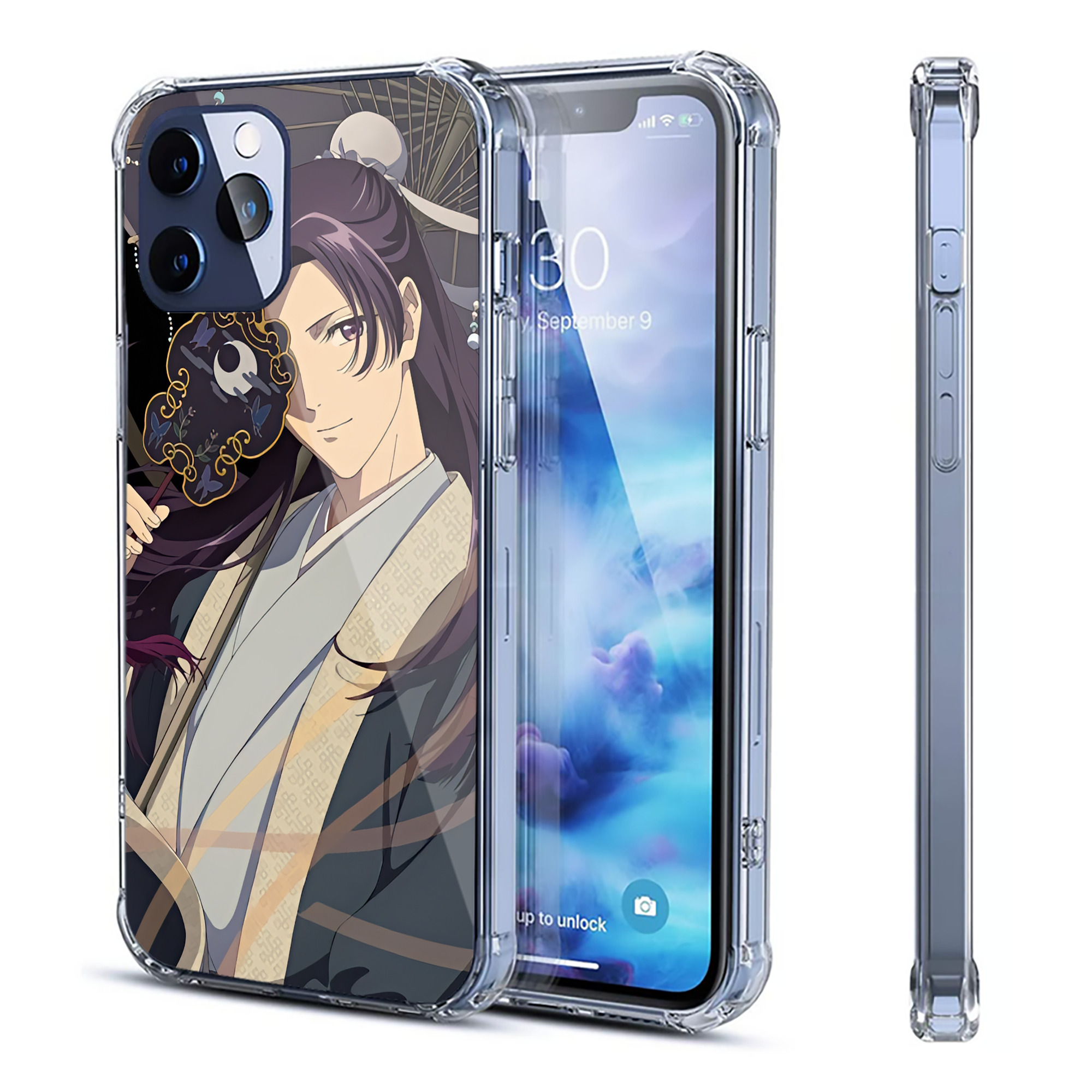 （画像用） 薬屋のひとりごと The Apothecary Diaries 【iPhone 12シリーズ対応】透明スマホケース（クリアソフトケース）